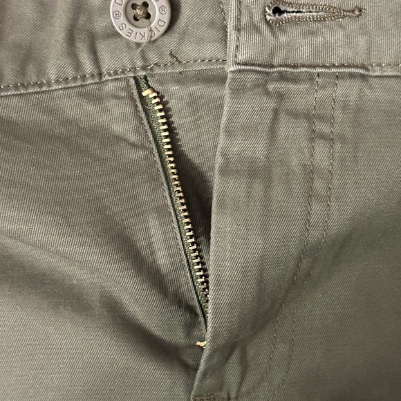 DICKIES Skirt Olive Green Cargo 100% Cotton size 12 Streetwear Valentines Day - Picture 10 of 12